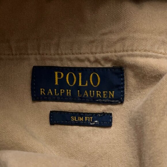 Polo Ralph Lauren Cargo Jogger Pants Mens 36x30 (Fits 36x26) Slim Fit Beige - Picture 5 of 6